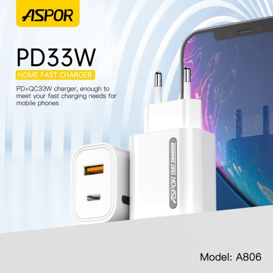 Aspor A806 33W Adapter - UK