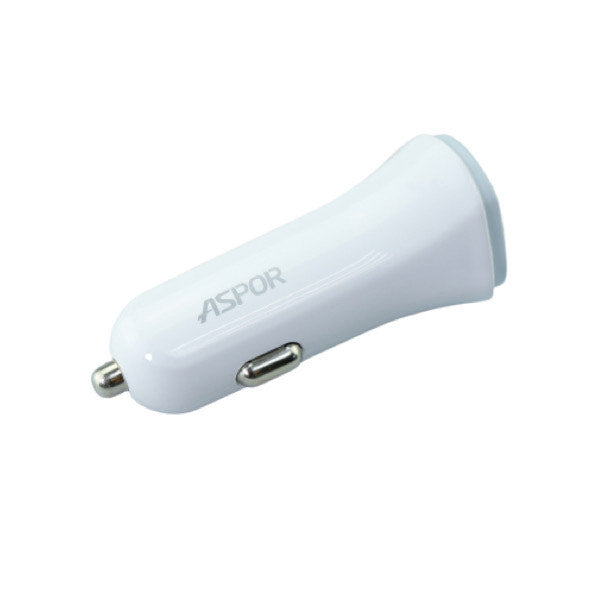 Aspor A903 Dual USB Car Charger with Micro USB Cable