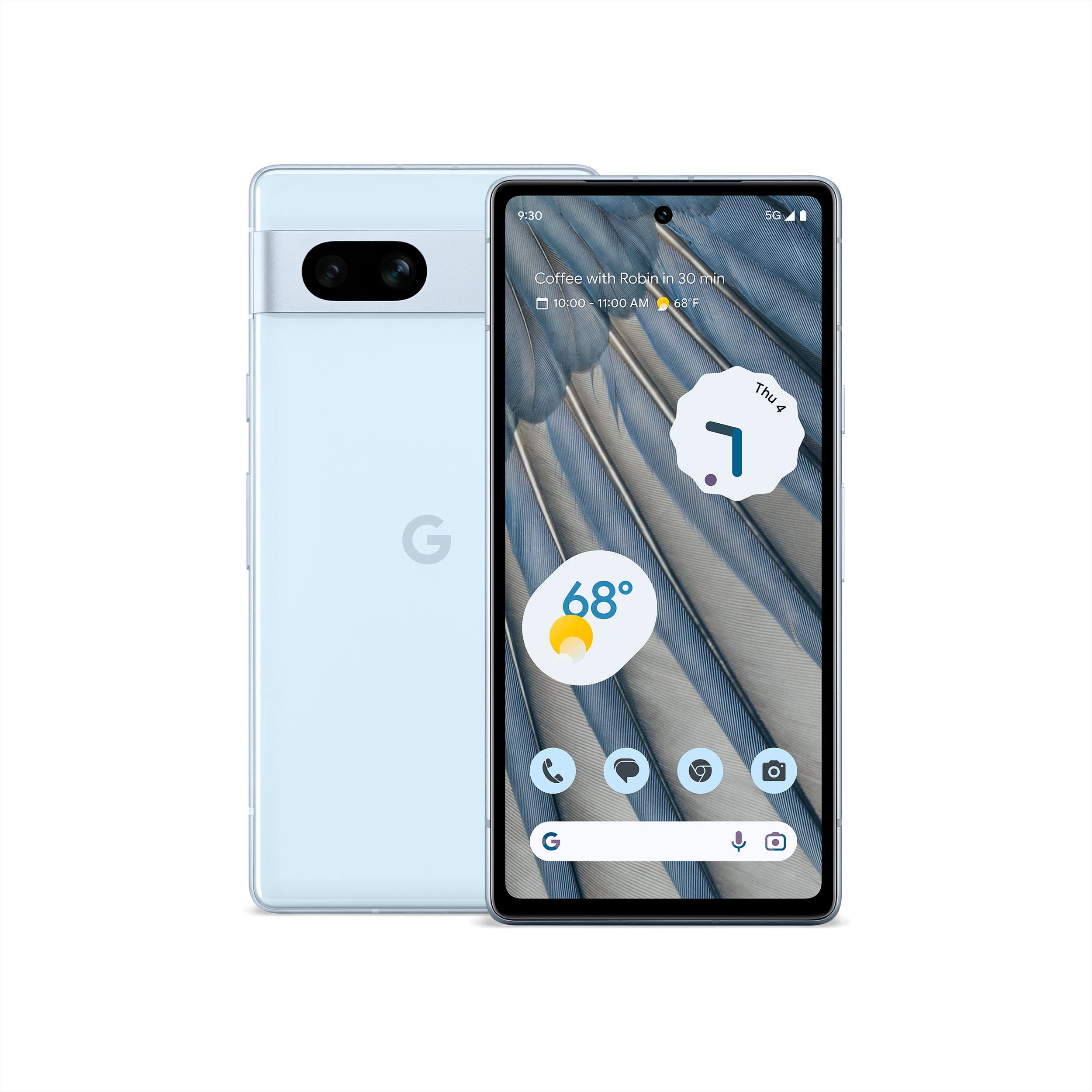 Google Pixel 7A 5G 128GB Mobile Phone - Sea Blue