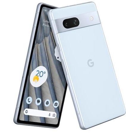 Google Pixel 7A 5G 128GB Mobile Phone - Sea Blue