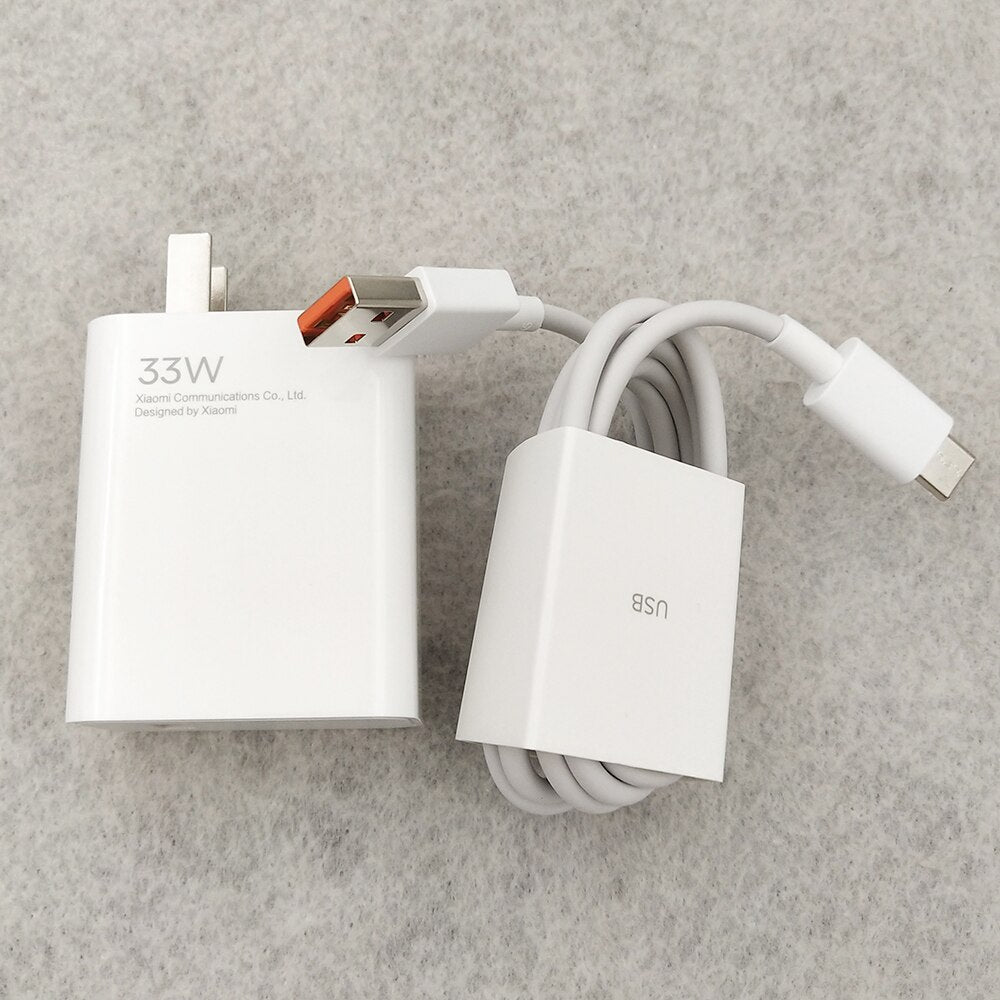 MI 33W Wall Charger with Cable