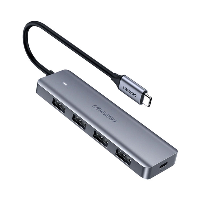 UGREEN 4-Port USB3.0 Hub With USB-C Power Supply - 70336