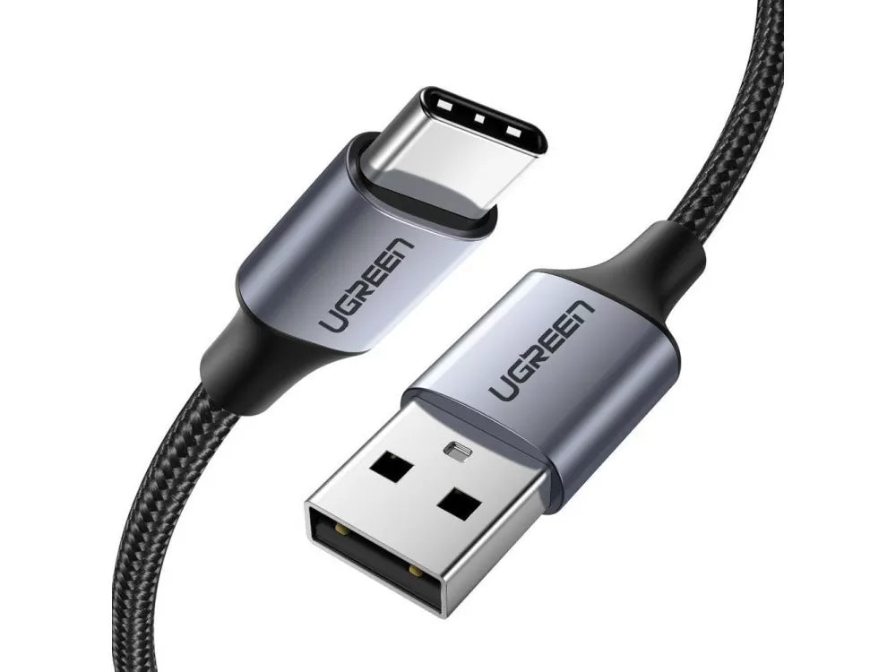 Ugreen 0.25M USB To USB Type C Data Cable Aluminum Case 60124
