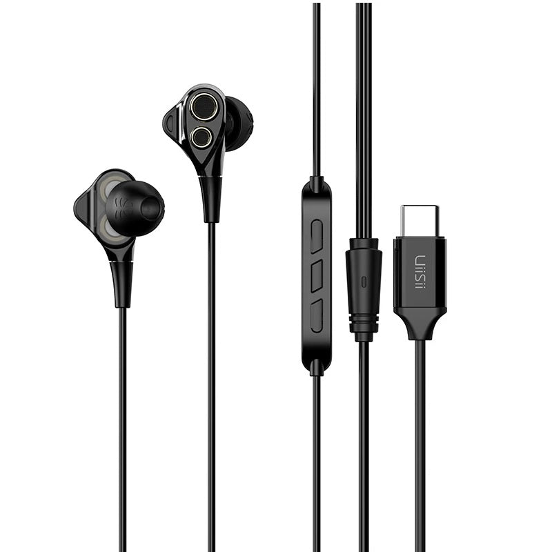 UiiSii C8 Wired USB C In-Ear Headphones Sri Lanka SimplyTek