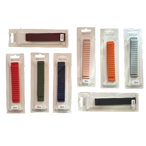 20mm/22mm Magnetic Silicone Watch Strap