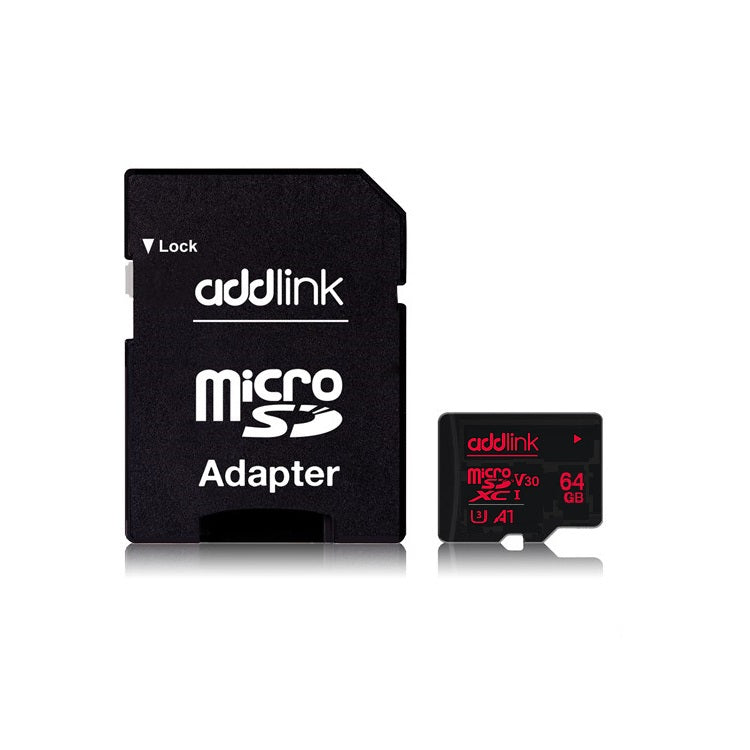 Addlink micro SD 64GB XC (Class U3) 100MB/s