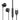 UiiSii HM12C Wired Metal Earphones with Mic - Type C